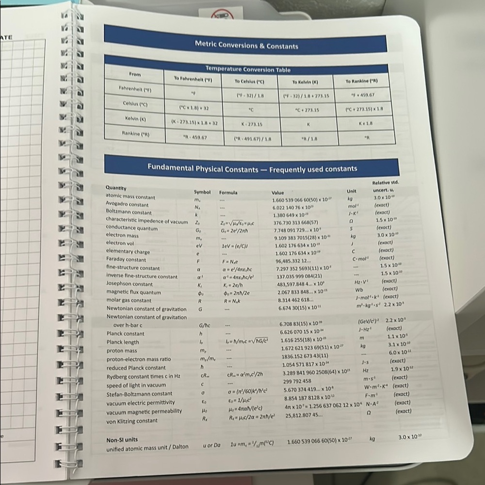 BookFactory Chemistry Lab Notebook - Picture 5 of 6
